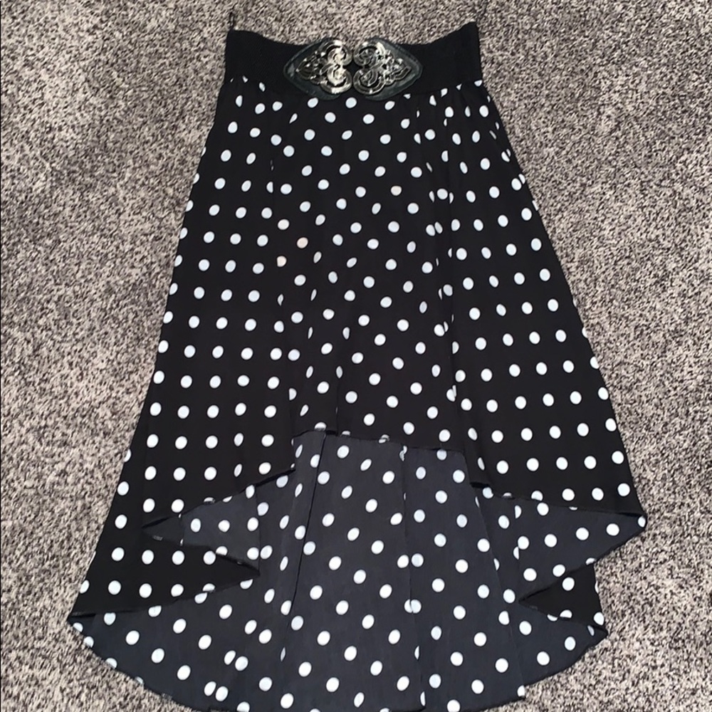 Marshmallow WOMANS black white skirt SZ.S